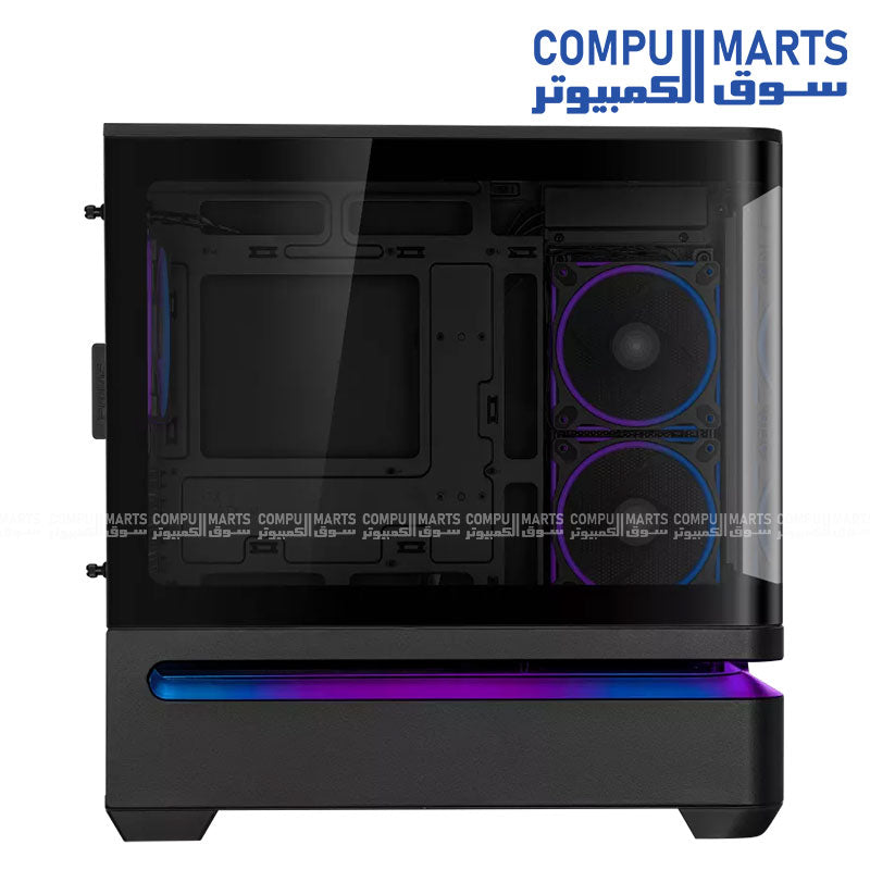 ASUS Prime AP202 ARGB mATX Case with curved glass and optimized airflow