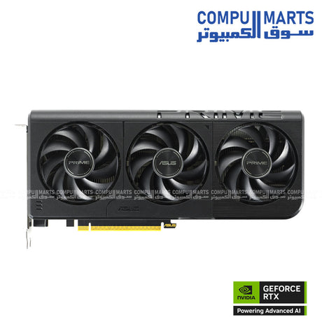 ASUS PRIME RTX 5050 O8G – 8GB GDDR6 – PCIe 5.0 – OC Edition – 439 AI TOPS – HDMI 2.1 – DisplayPort 2.1