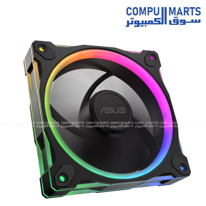 ASUS Prime MR120 ARGB Single 120mm RGB cooling fan for gaming PC in Egypt