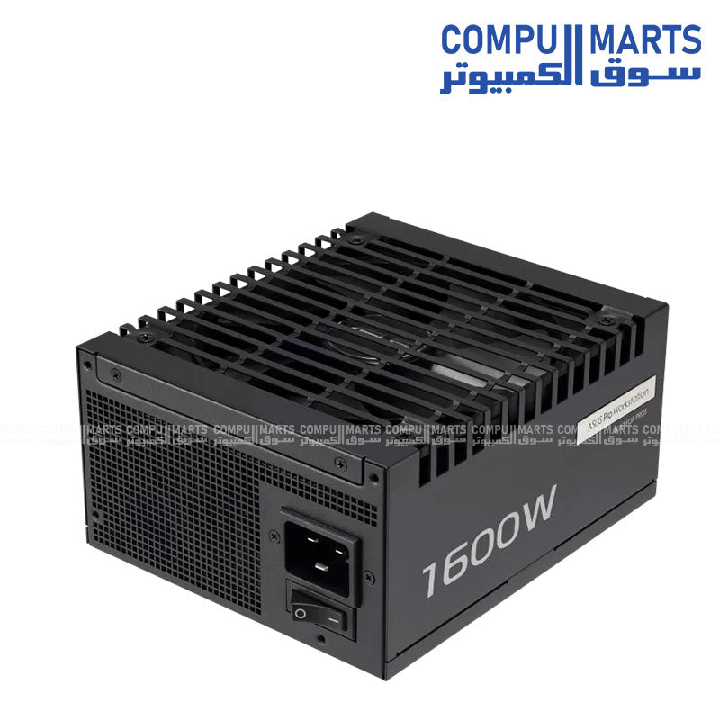 ASUS Pro WS 1600W Platinum PSU ATX 3.1 80 Plus Platinum Workstation Power Supply Egypt