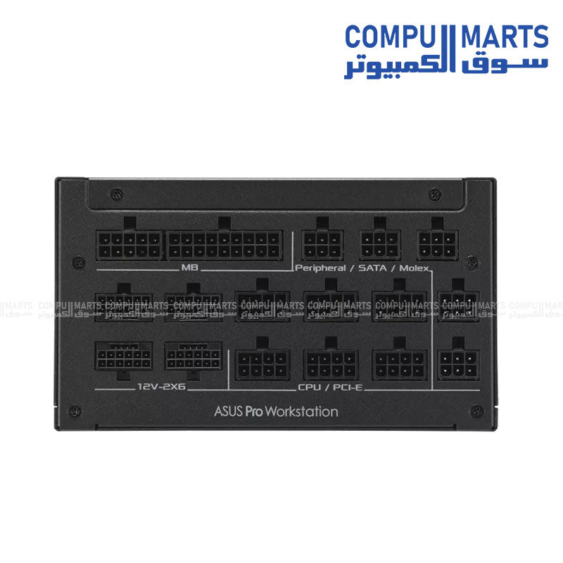 ASUS Pro WS 2200W Platinum PSU ATX 3.1 80 Plus Platinum Workstation Power Supply Egypt