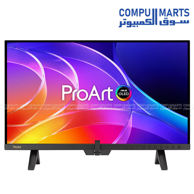 4K QD OLED monitor designed for cinematic video editing color grading and professional content production