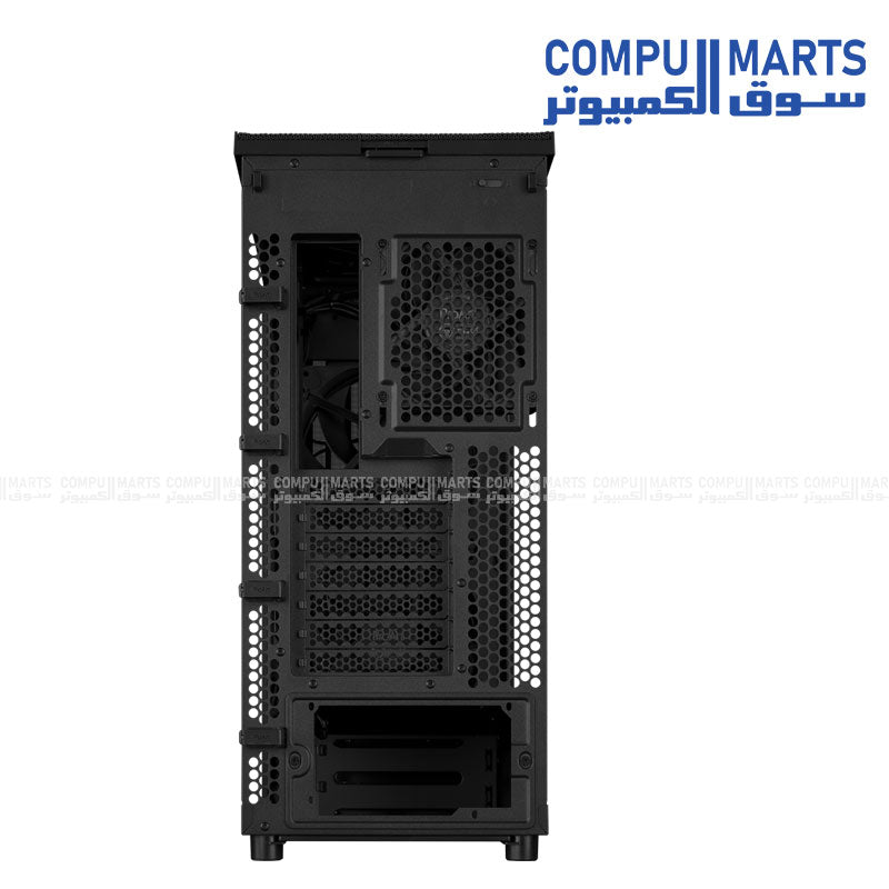 ASUS ProArt PA401 Wood Edition ATX Mid Tower Case – Tempered Glass Panel, Dual 160mm Fans, USB-C Front I/O, Dust Filters – Egypt