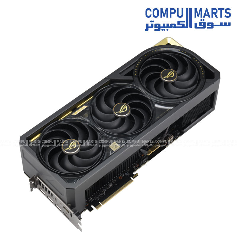 Featuring 32GB GDDR7 memory, 512-bit memory interface, and 28 Gbps memory speed in the ASUS ROG Astral GeForce RTX 5090 Edition 20 available in Egypt