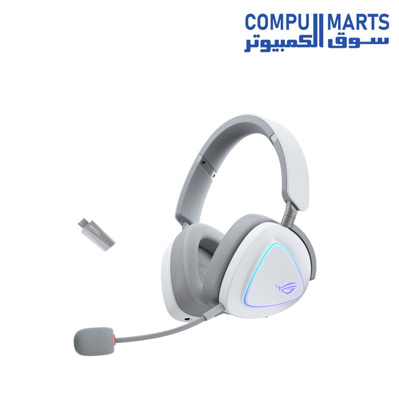 سماعة الألعاب اللاسلكية ASUS ROG Delta II