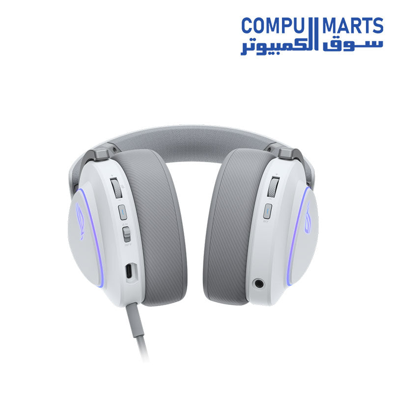 سماعة الألعاب اللاسلكية ASUS ROG Delta II