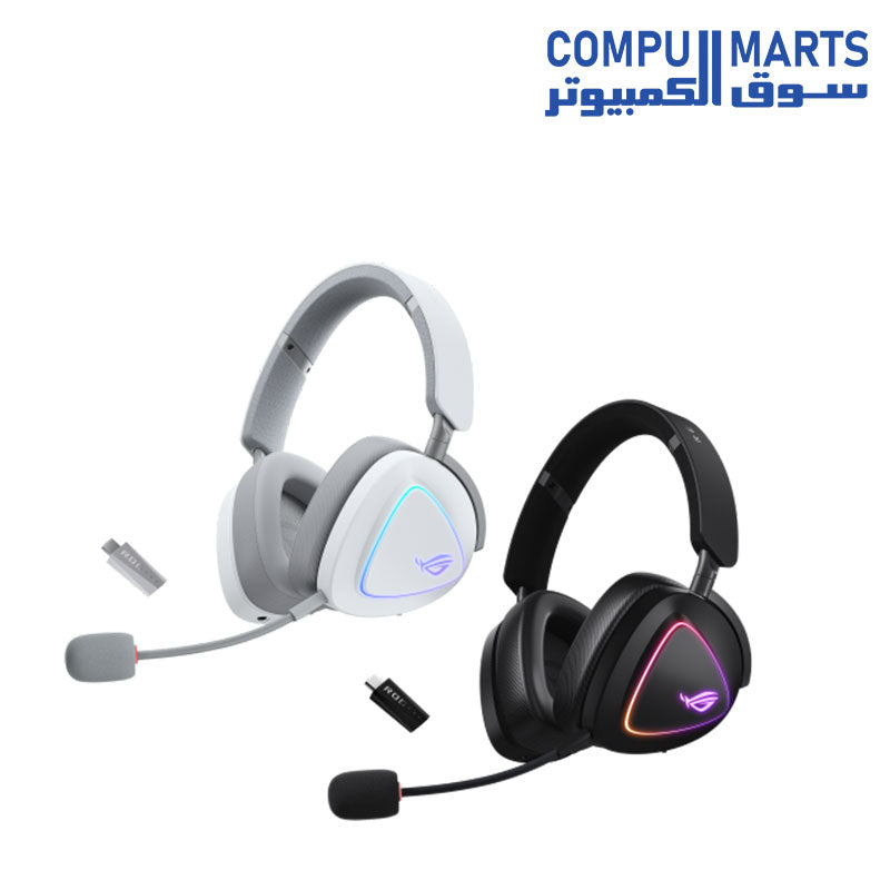 سماعة الألعاب اللاسلكية ASUS ROG Delta II