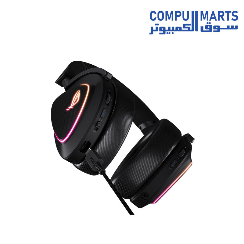سماعة الألعاب اللاسلكية ASUS ROG Delta II