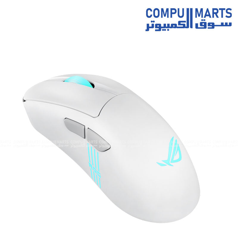 ASUS ROG Keris II Origin wireless gaming mouse with RGB lighting