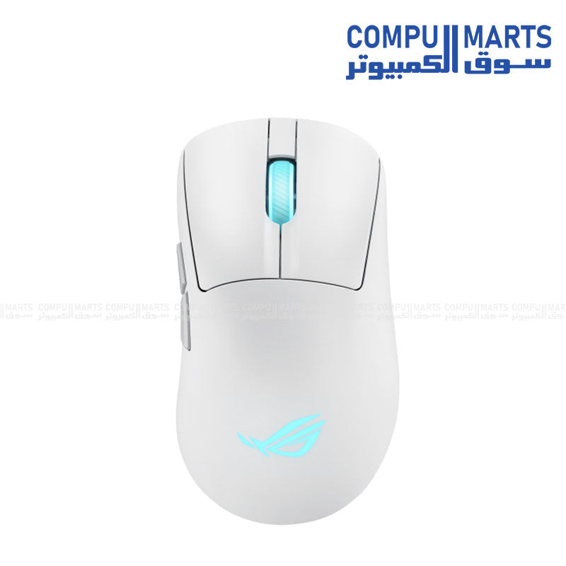 ASUS ROG Keris II Origin wireless gaming mouse with RGB lighting