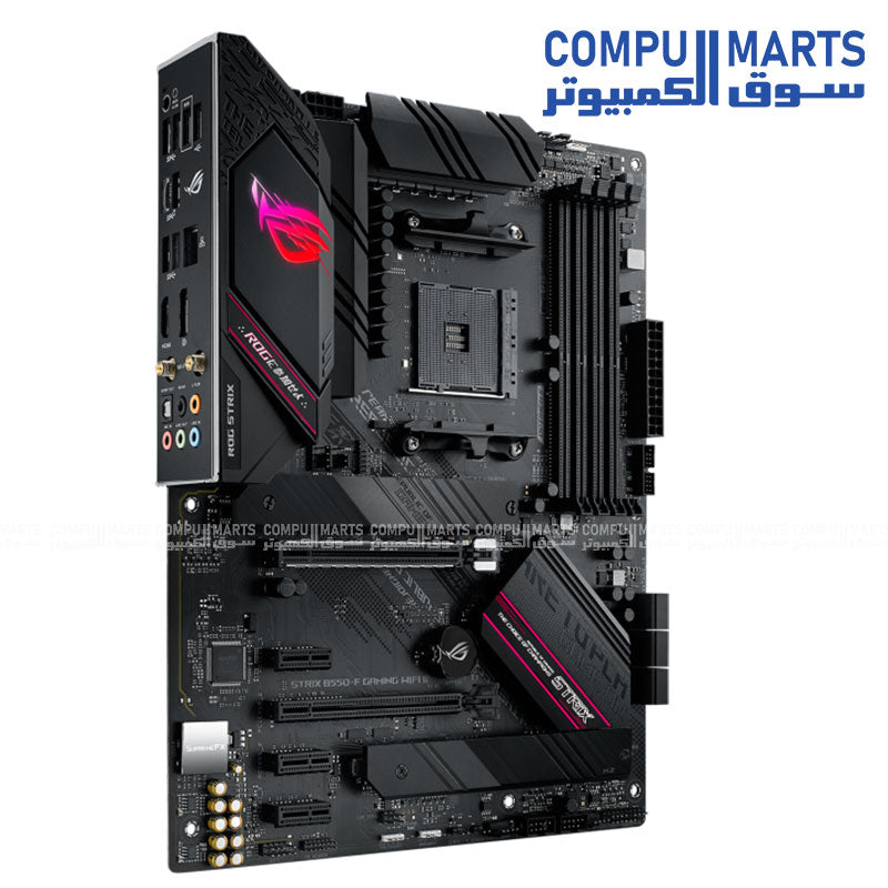 ASUS ROG STRIX B550-F GAMING WIFI II motherboard with Wi-Fi 6E and 2.5Gb Ethernet at Compumarts