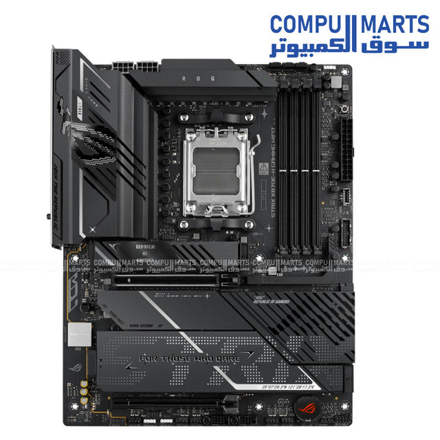 ASUS ROG STRIX X870E-H GAMING WIFI7 ATX Motherboard with DDR5, PCIe 5.0, USB4, and Wi-Fi 7
