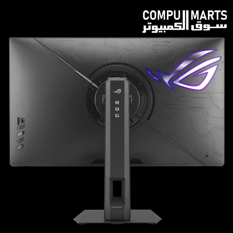 Compumarts gaming monitor equipped with HDMI 2.1 DisplayPort 1.4 DSC USB-C DP Alt Mode and USB 3.2 hub connectivity for advanced desktop setups