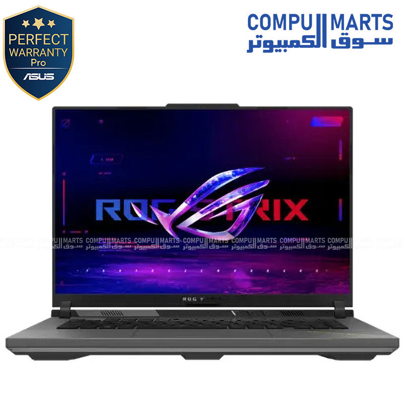 ASUS ROG Strix G16 G614PR-RV161W gaming laptop with AMD Ryzen 9 8940HX processor and NVIDIA GeForce RTX 5070 Ti graphics