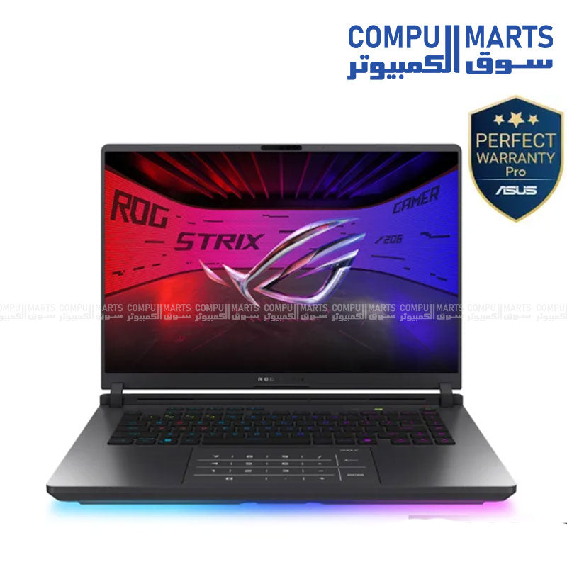 ASUS ROG Strix G16 Egypt, ASUS gaming laptop Egypt, RTX 5070Ti laptop Egypt, Ultra 7 255HX laptop Egypt, ASUS ROG G615LR Egypt, ASUS Windows 11 gaming laptop Egypt, ASUS ROG 2025 laptop Egypt