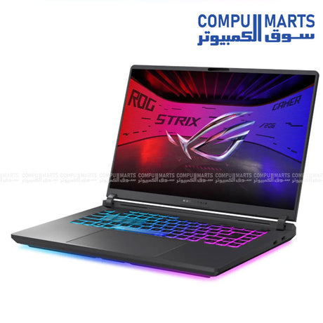 ASUS ROG Strix G16 G615LW-RV132W – Intel Core Ultra 9 275HX – RTX 5080 16GB – 32GB DDR5 – 1TB SSD – 16 inch 165Hz WUXGA Gaming Laptop – Windows 11 – Egypt