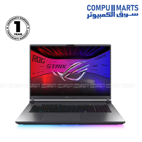 ASUS ROG Strix G815LM-IS96 Gaming Laptop 18โ Ultra 9-275HX, RTX 5060 8GB, 32GB RAM, 1TB SSD, 240Hz 2.5K Nebula Display Egypt