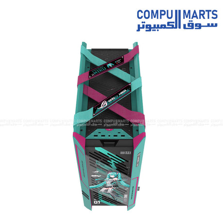 ASUS ROG Strix Helios II Mid-Tower Gaming Case with Tempered Glass and ARGB Lighting