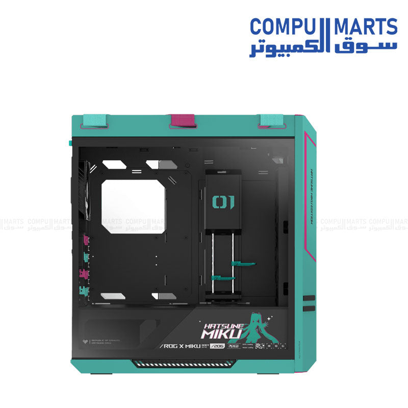 ASUS ROG Strix Helios II Mid-Tower Gaming Case with Tempered Glass and ARGB Lighting