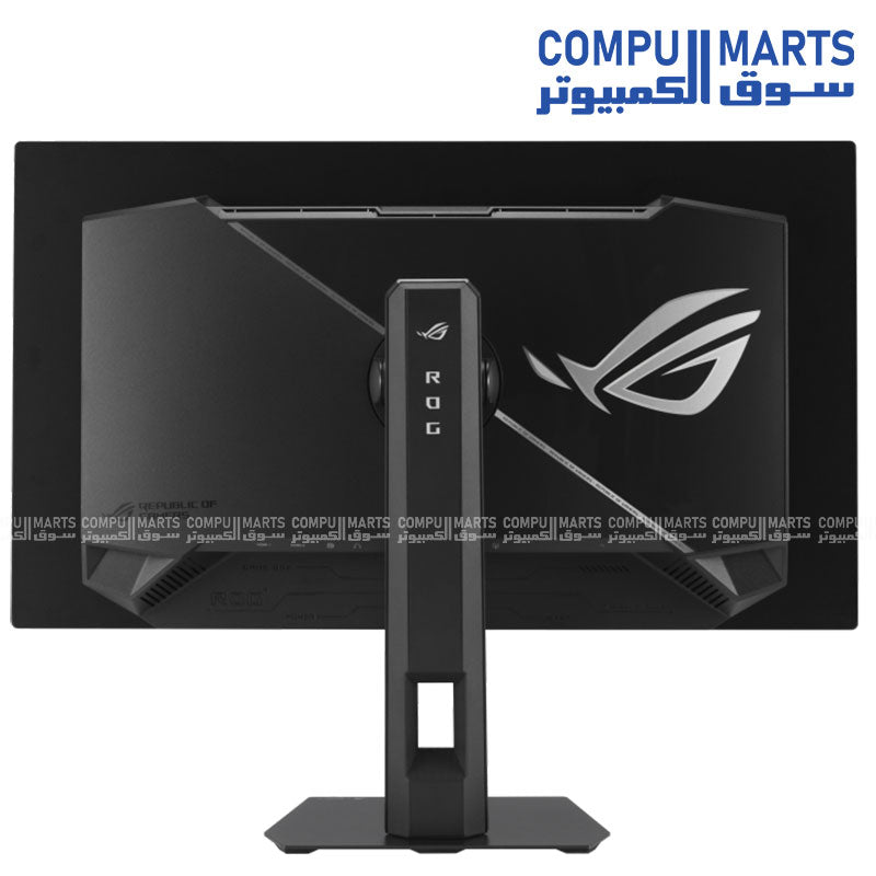 Compumarts gaming monitor equipped with DisplayPort 1.4 DSC HDMI 2.1 connectivity and Neo Proximity Sensor for advanced gaming desktop setups