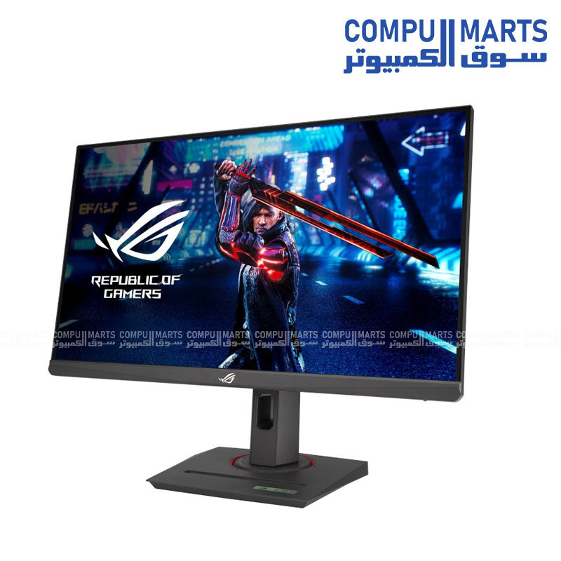 ASUS -ROG- Strix -XG259QNS -24.5″- FHD- esports -monitor -front - angled -views