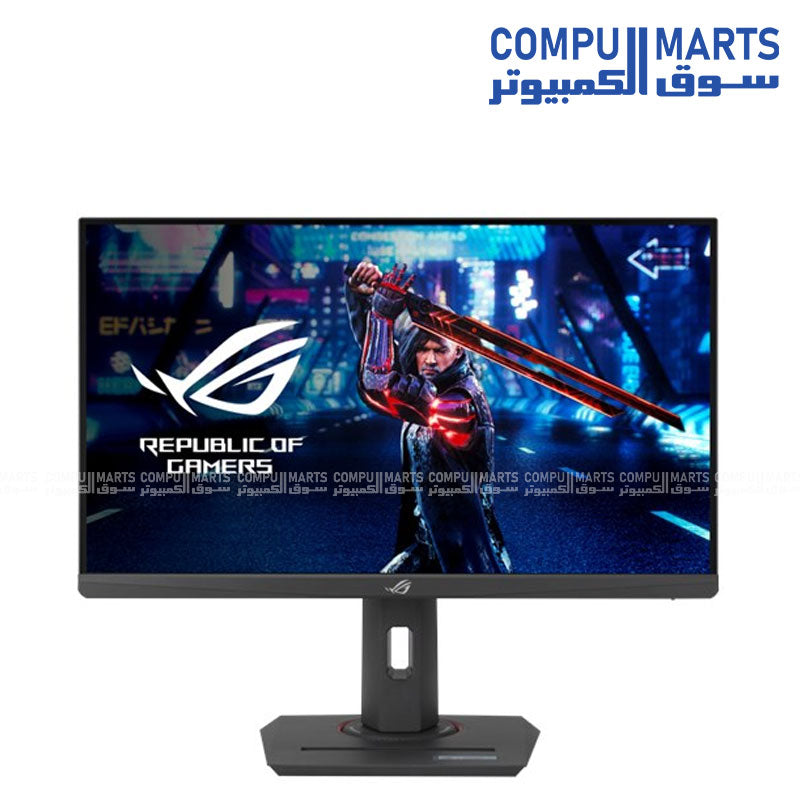ASUS -ROG- Strix -XG259QNS -24.5″- FHD- esports -monitor -front - angled -views