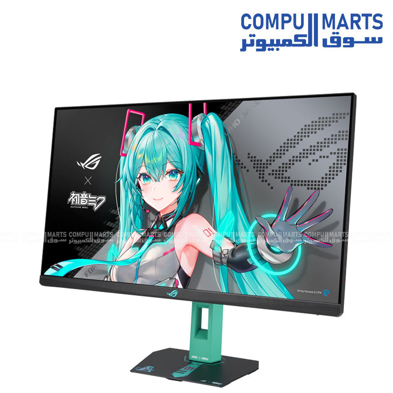 ASUS ROG Strix XG27ACMEG-G Hatsune Miku Edition 27-inch 260Hz Gaming Monitor
