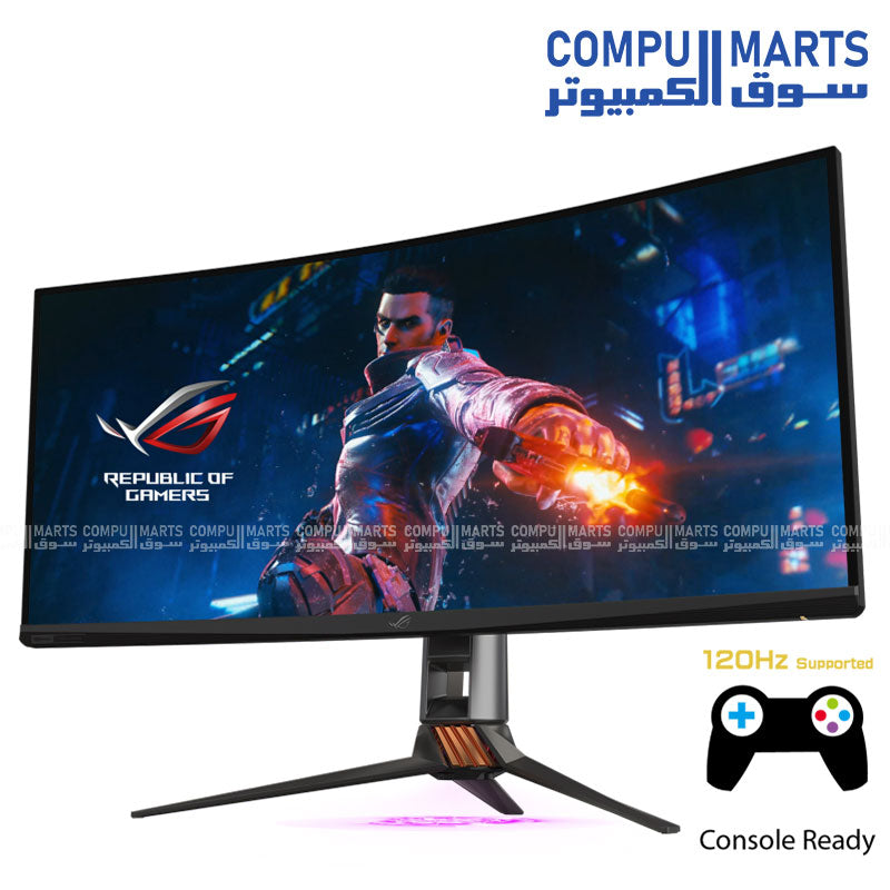 ASUS ROG Swift PG35VQ – 35" UWQHD 200Hz HDR1000 Curved Gaming Monitor – G-SYNC Ultimate