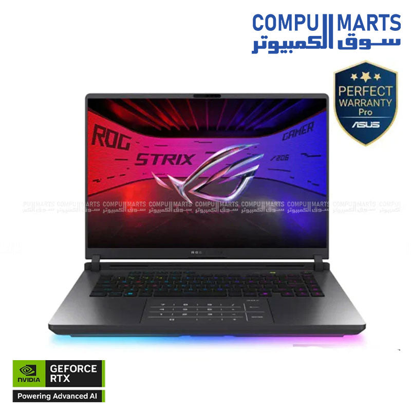ASUS ROG Strix G16 Egypt, ASUS gaming laptop Egypt, RTX 5070Ti laptop Egypt, Ultra 7 255HX laptop Egypt, ASUS ROG G615LR Egypt, ASUS Windows 11 gaming laptop Egypt, ASUS ROG 2025 laptop Egypt