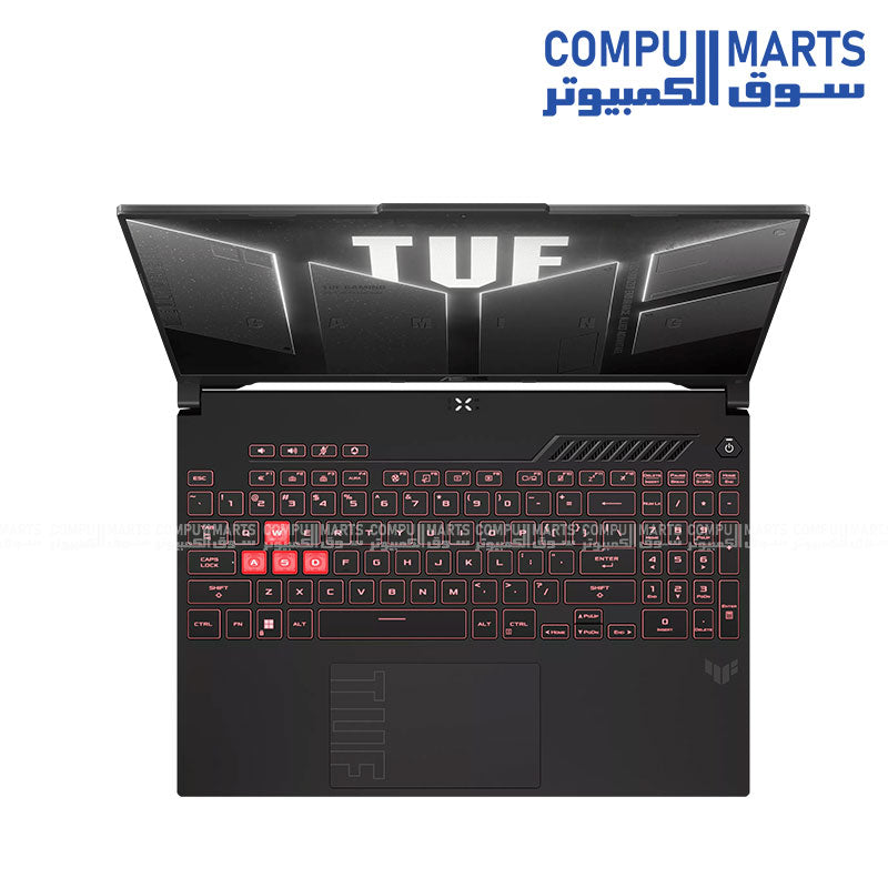 ASUS TUF A16 FA607NUG Gaming Laptop with Ryzen 7 7445HS- RTX 4050 6GB- 16GB RAM- 512GB SSD- and 16-inch 144Hz WUXGA Display - Mecha Gray