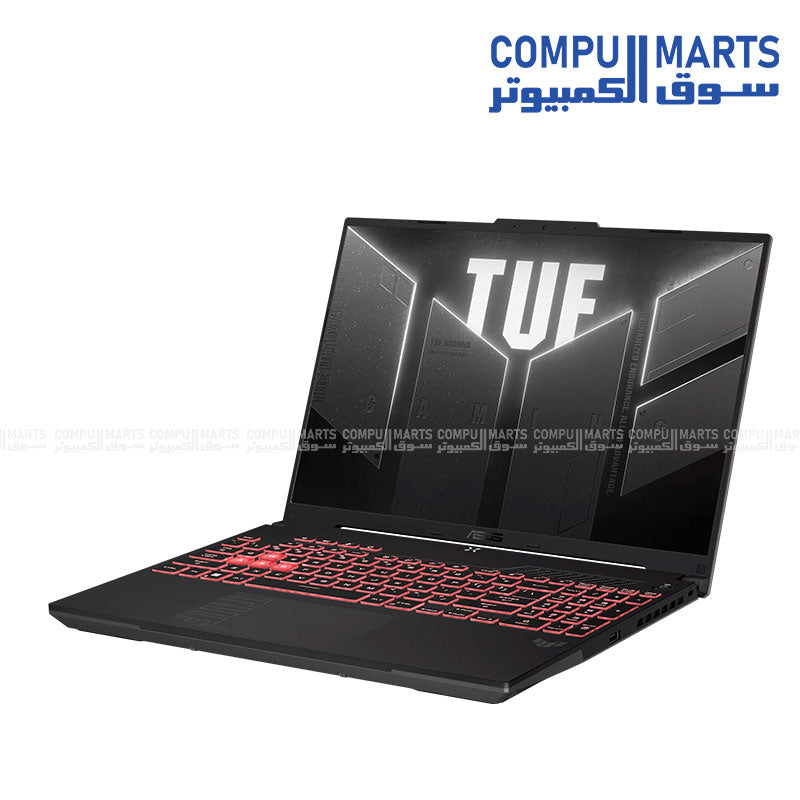 ASUS TUF A16 FA607NUG Gaming Laptop with Ryzen 7 7445HS- RTX 4050 6GB- 16GB RAM- 512GB SSD- and 16-inch 144Hz WUXGA Display - Mecha Gray
