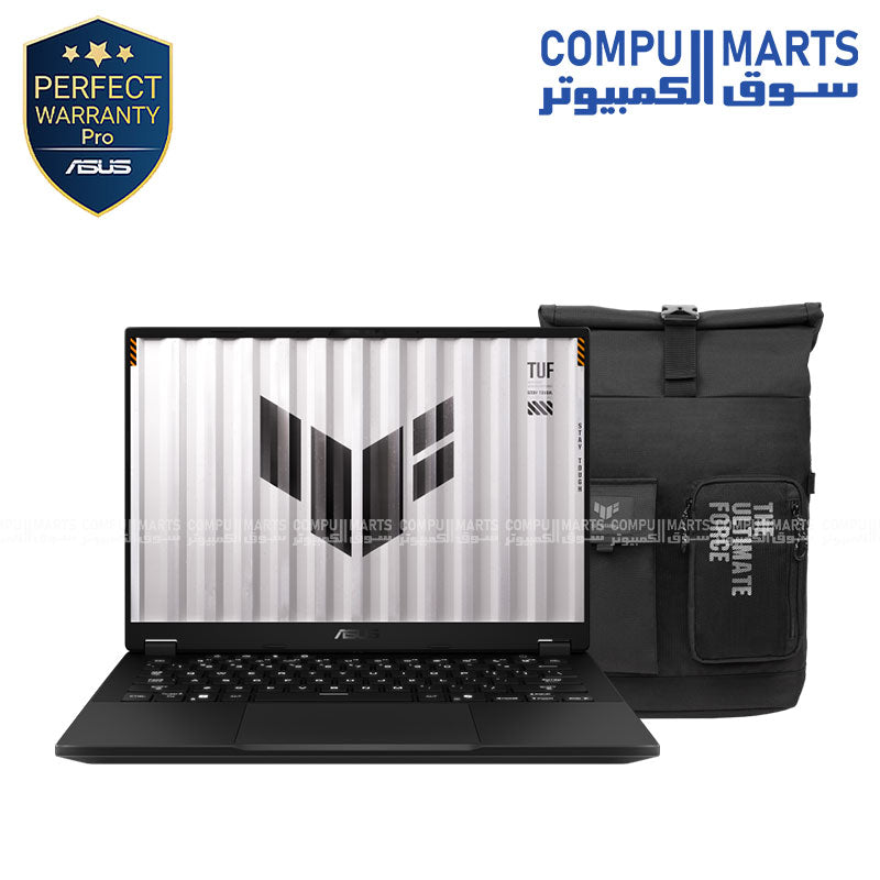 ASUS TUF Gaming A14 (2025) FA401KH-RG019W – AMD Ryzen AI 7 350, RTX 5050, 14-inch 2.5K 165Hz, 16GB RAM, 1TB SSD, Windows 11 Home