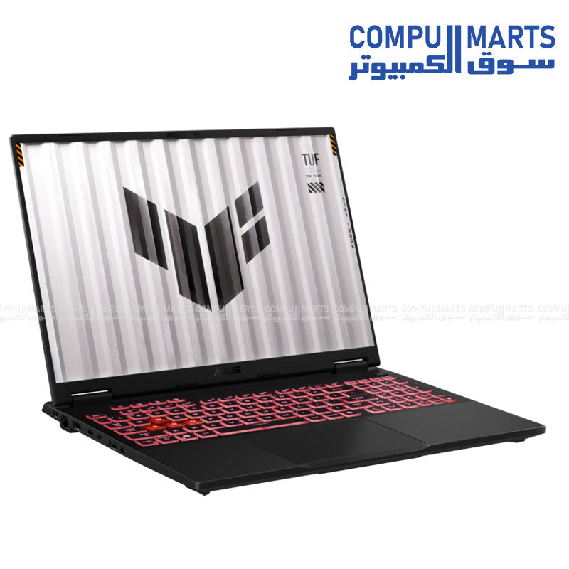 ASUS TUF Gaming A16 FA608PP-RV169W – Gaming Laptop – Ryzen 9 8940HX – RTX 5070 8GB – 16GB RAM – 1TB SSD – 16-inch FHD+ 165Hz Display – Jaeger Gray