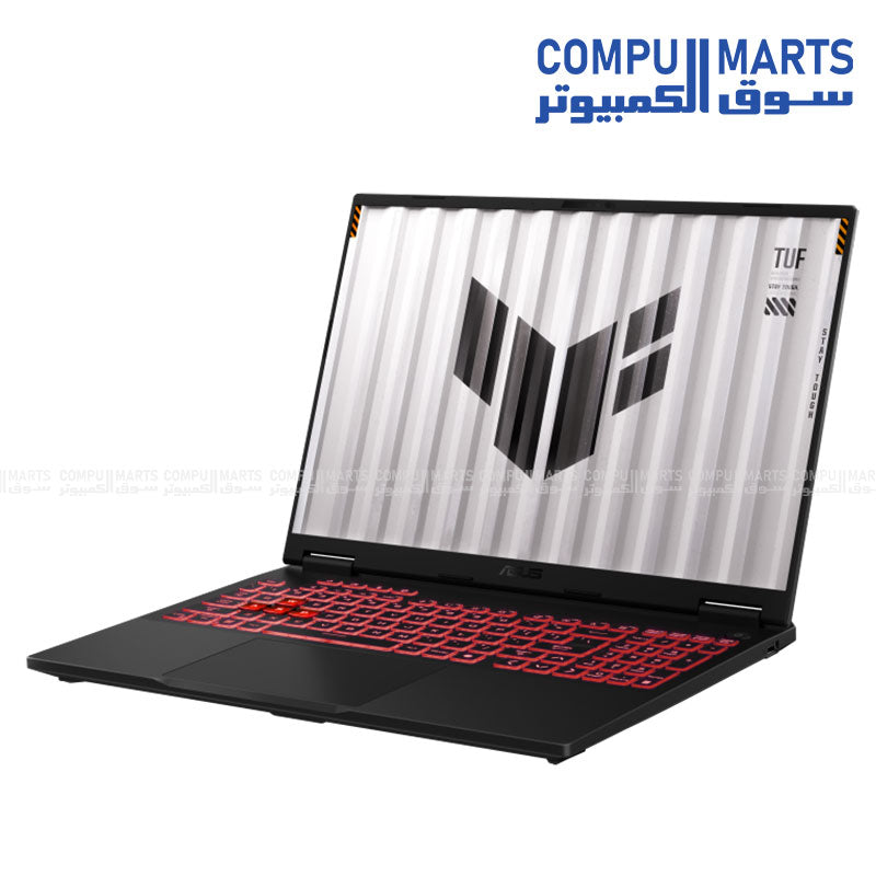 ASUS TUF Gaming A16 FA608PP-RV169W – Gaming Laptop – Ryzen 9 8940HX – RTX 5070 8GB – 16GB RAM – 1TB SSD – 16-inch FHD+ 165Hz Display – Jaeger Gray