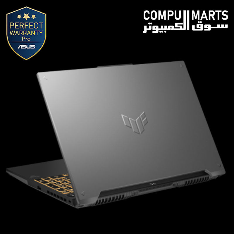 ASUS TUF Gaming F16 keyboard with 1-Zone RGB lighting