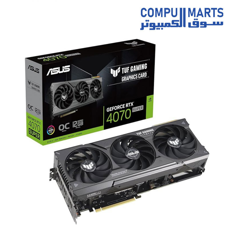 RTX 4070 SUPER-GRAPHIC CARD-ASUS-TUF-12GB-GDDR6X-Gaming