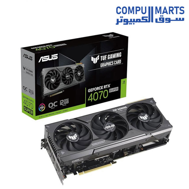 RTX 4070 SUPER-GRAPHIC CARD-ASUS-TUF-12GB-GDDR6X-Gaming