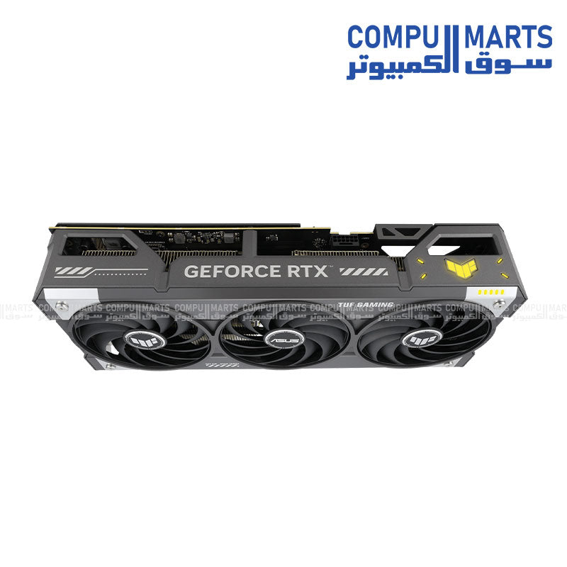 ASUS TUF Gaming GeForce RTX 5070 12GB GDDR7 Graphics Card – Front View