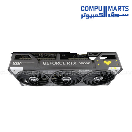 ASUS TUF Gaming GeForce RTX 5070 12GB GDDR7 Graphics Card – Front View