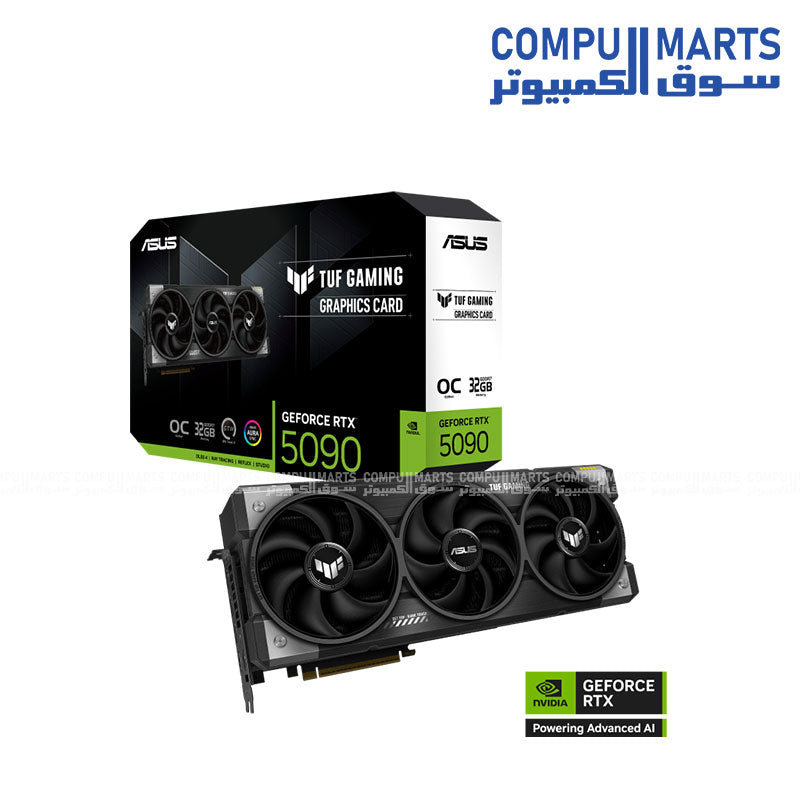 ASUS TUF Gaming GeForce RTX 5090 OC Edition 32GB GDDR7 Graphics Card