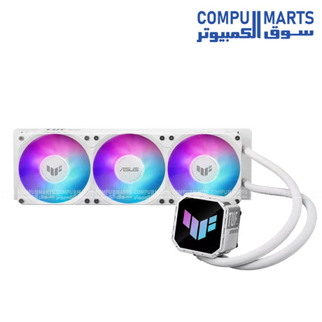 ASUS TUF Gaming LC III 360 ARGB Liquid CPU Cooler with Triple 120mm Fans