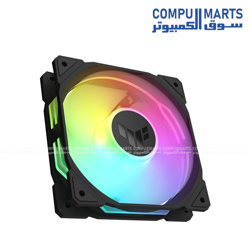 ASUS TUF Gaming TF120 ARGB 120mm Fan – Advanced FDB Bearing – AURA Sync – Egypt