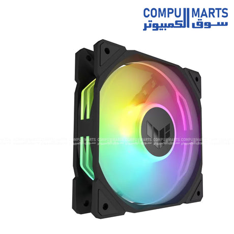 ASUS TUF Gaming TR120 ARGB Triple Fan Pack – High Static Pressure, Aura Sync, Performance Cooling (Egypt)