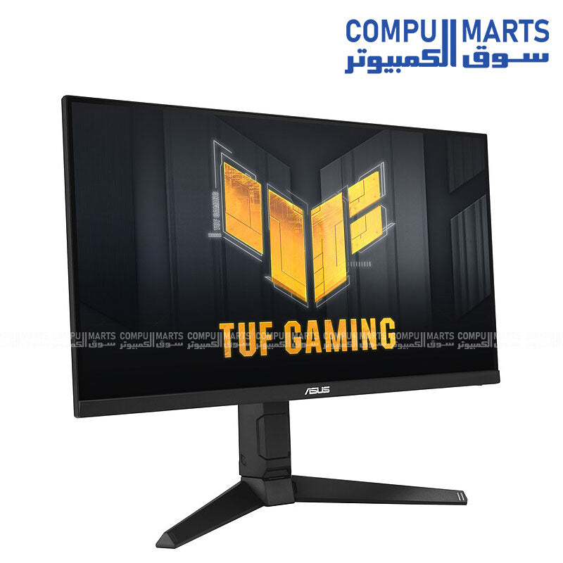 ASUS TUF Gaming VG259QL5A 200Hz gaming monitor with 24.5-inch Full HD Fast IPS display, 0.3ms minimum response time, HDR10 support, ELMB, and DisplayWidget Center available in Egypt