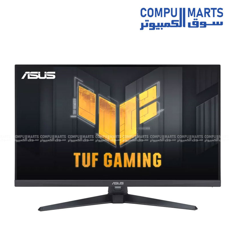 ASUS TUF Gaming VG328QA1A gaming monitor with 31.5 inch Full HD VA display, 170Hz refresh rate, 1ms MPRT response time, and FreeSync Premium support in Egypt