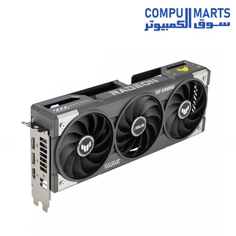 ASUS TUF Radeon RX 9060 XT O16G Gaming Graphics Card – 16GB GDDR6, PCIe 5.0, Triple-Fan Cooling, Egypt