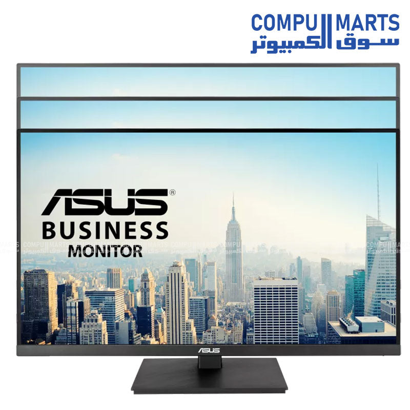 ASUS 4K business monitor with HDR10 and ergonomic stand