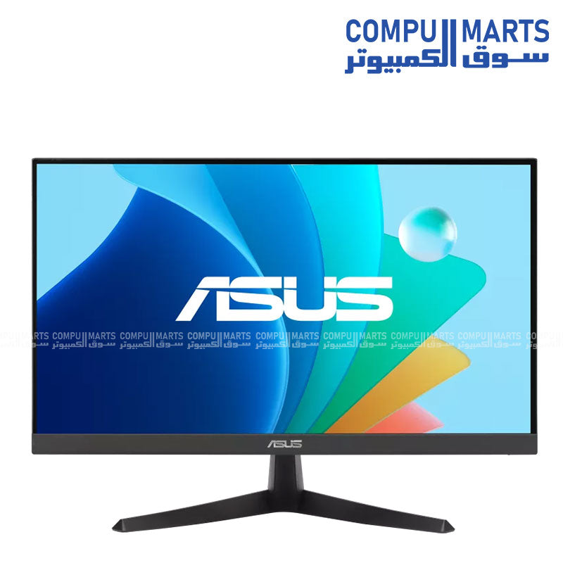 ASUS VY229HF Eye Care Gaming Monitor with 21.45-inch FHD IPS display, 100Hz refresh rate, 1ms MPRT response time, SmoothMotion technology, and Adaptive Sync support available in Egypt