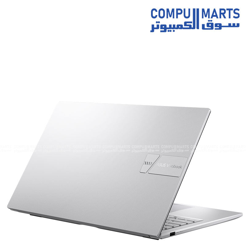 ASUS Vivobook 15 X1504VA-NJ083W laptop 15.6-inch FHD display with Intel Core i3-1315U processor, 8GB RAM, 256GB SSD, Windows 11 Home, Cool Silver color – buy online in Egypt