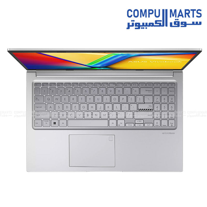 ASUS Vivobook 15 X1504VA-BQ4616W Laptop – Intel Core 5 – ASUS – 15.6 Inch FHD IPS 16GB 512GB Silver